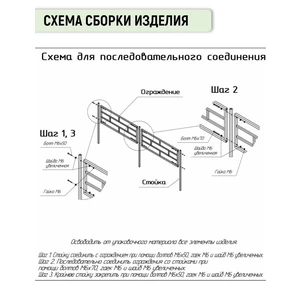 Калитка для оградки на кладбище, металлическая, черная (1 шт.)