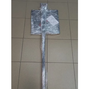 Столик на кладбище 370х370 мм, металлический, черный