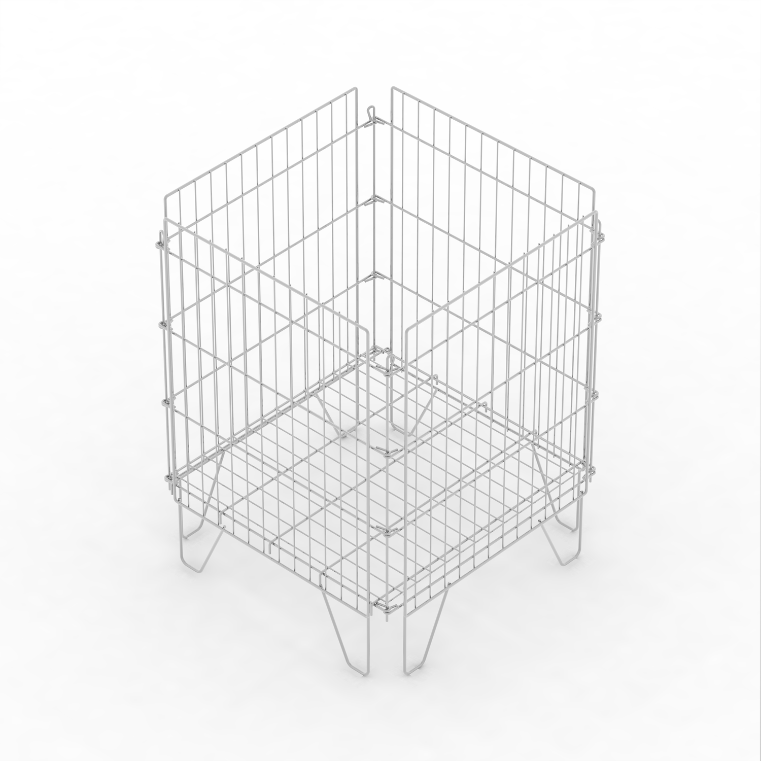 Корзина 800*600*600-6 (для распродаж ал/хром)